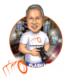 Flash Me Maine Photo Booth Rentals Logo